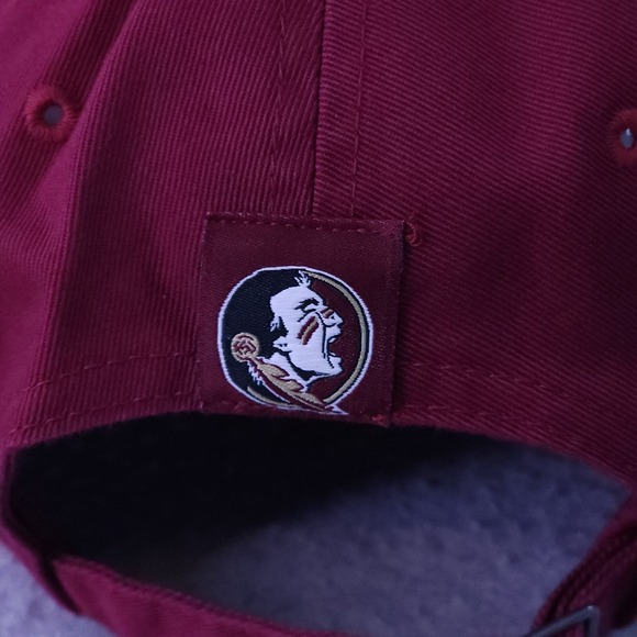 Nike Hat Florida State Seminoles Adult Garnet Futura Heritage86 Adjustable Cap - Picture 6 of 11